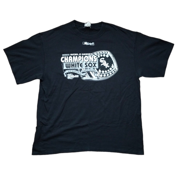 VINTAGE 2005 CHICAGO WHITE SOX WORLD SERIES TEE - Picture 1 of 5